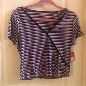 SO | Stripe Crop Top